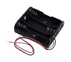 BH3AAW - HAMMOND - BH3AAW - Battery Holder, 3 x AA, Wire Leads, BH Series