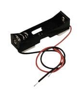 BH1AAAW - HAMMOND - BH1AAAW - Battery Holder, 1 x AAA, Wire Leads, BH Series