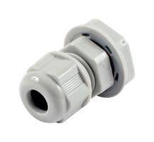 1427NCGM16LG - HAMMOND - 1427NCGM16LG - Cable Gland, M16 x 1.5, 5 mm, 10 mm, Nylon (Polyamide), Grey