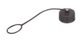 CAP-WADMTPC1 - AMPHENOL LTW - CAP-WADMTPC1 - Dust Cap / Cover, Dust Cap with Rubber Lead, Amphenol LTW RJ45 Plug Connectors