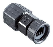 RDP-00BMMS-TLM7001 - AMPHENOL LTW - RDP-00BMMS-TLM7001 - Modular Connector, Housing, RJ45 Plug, 1 x 1 (Port), IP67, Cable Mount