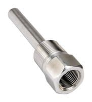 75-025-316-SS - NOSHOK - 75-025-316-SS - Thermowell, Straight Shank, 6.6mm Bore, 41.3mm Insertion Length, 7000psi, 316 SS, 75 Series