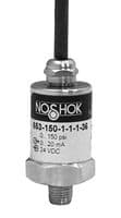 653-100-1-1-2-36 - NOSHOK - 653-100-1-1-2-36 - Pressure Transmitter, Gauge, NPT Male, 0 psi, 100 psi, 1/4", Cable