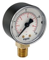 20-100-60PSI - NOSHOK - 20-100-60PSI - Pressure Gauge, 60 psi, -40 °C to 60 °C, 1/4" NPT, 100 Series