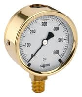 25-300-30/200-PSI - NOSHOK - 25-300-30/200-PSI - Pressure Gauge, 200 psi, -18 °C to 71 °C, 1/4" NPT, 300 Series