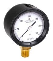 45-640-600-PSI - NOSHOK - 45-640-600-PSI - Pressure Gauge, 600 psi, -40 °C to 65 °C, 1/4" NPT, 600 Series