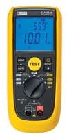 P01140838 - CHAUVIN ARNOUX - P01140838 - Insulation Tester, CA 6528, Digital Megohmmeter, 250V, 500V, 1kV, 50kohm to 11Gohm, -10 °C, 50 °C