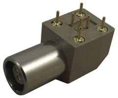 EPG.0B.303.HLN - LEMO - EPG.0B.303.HLN - Circular Connector, Standard Circular Connector, 0B Series, Panel Mount Receptacle, 3 Contacts