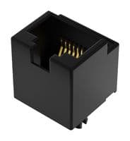MJ3415-88-2 - GCT - MJ3415-88-2 - Modular Connector, RJ45 Jack, 1 x 1 (Port), 8P8C, Cat3, Through Hole Mount