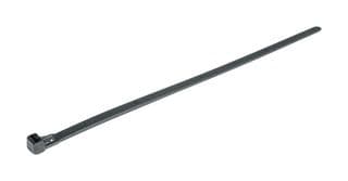 131-22560 REL250-PA66W-BK - HELLERMANNTYTON - 131-22560 REL250-PA66W-BK - Cable Tie, Nylon 6.6 UV Resistant (Polyamide 6.6 UV Resistant), Black, 250 mm, 7.6 mm, 68 mm