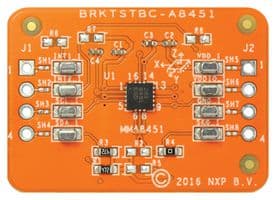 BRKTSTBC-A8451 - NXP - BRKTSTBC-A8451 - Breakout Board, MMA8451, 3-Axis Digital Accelerometer, Sensor