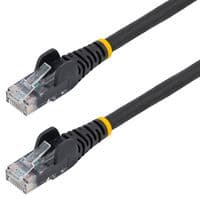 N6LPATCH10MBK - STARTECH - N6LPATCH10MBK - Ethernet Cable, 10m LSZH CAT6 Ethernet Cable, 100W PoE RJ45 UTP Patch Cord Snagless, Black