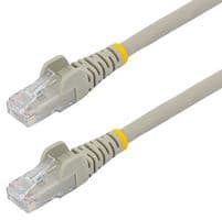 N6LPATCH10MGR - STARTECH - N6LPATCH10MGR - Ethernet Cable, 10m LSZH CAT6 Ethernet Cable, 100W PoE RJ45 UTP Patch Cord Snagless, Grey