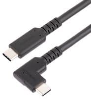 RUSB31CC50CMBR - STARTECH - RUSB31CC50CMBR - USB Cable, 1.6ft Rugged Right Angle USB-C Cable, USB 10 Gbps, USB C Data Transfer Cable