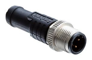 MSAP-05BMMM-SL8B01 - AMPHENOL LTW - MSAP-05BMMM-SL8B01 - Sensor Cable, Overmolded, M12 Plug, Free End, 5 Positions, 1 m, 3.3 ft, M Series