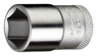1718711 - GEDORE - 1718711 - Socket, Hex, 1/2" Drive, 36 mm AF, Chrome Vanadium Steel