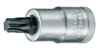 6156330 - GEDORE - 6156330 - Screwdriver Bit Socket, TX, 1/2" Drive, 6.65 mm AF, T40, Chrome Vanadium Steel