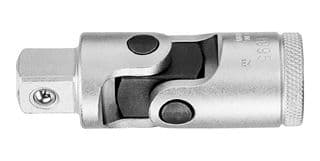 6144750 - GEDORE - 6144750 - Universal Joint, Chrome Vanadium Steel, 1/2" Drive, 2.83" L