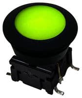5GSH93522+10AQS16+AQW0916 - MEC - 5GSH93522+10AQS16+AQW0916 - Tactile Switch, Green LED, 5G Series, Top Actuated, Surface Mount, Round Button, 3.5 N