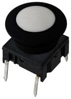5ETH935+1SS09-12.0+AQW0936 - MEC - 5ETH935+1SS09-12.0+AQW0936 - Tactile Switch, Black, 5E Series, Top Actuated, Through Hole, Round Button, 3.5 N, 50mA at 24VDC