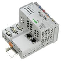 750-8216 - WAGO - 750-8216 - Controller, PFC200, 2 X Ethernet, Profibus/CANopen/ModbusTCP/RTU/RS232/RS485/EtherCAT/MQTT, 24 VDC