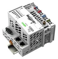 750-8217 - WAGO - 750-8217 - Controller, PFC200, 2 X Ethernet, RS-232/-485, Mobile Radio Module 4G, 24 VDC, IP20, 750 Series