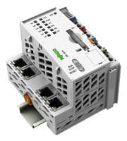 750-8210 - WAGO - 750-8210 - Controller, PFC200, 4 X Ethernet, Modbus TCP/UDP, 4 x RJ45, DIN Rail, Light Grey