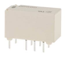 G6S-2-Y DC5 - OMRON ELECTRONIC COMPONENTS - G6S-2-Y DC5 - Signal Relay, 5 VDC, DPDT, 2 A, G6S Series, Through Hole, Non Latching