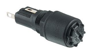 FX0463 - BULGIN / PARTNER STOCK - FX0463 - Cartridge Fuse Holder, 1Fuse, Solder, 10A, 250VAC, 5mm x 20mm