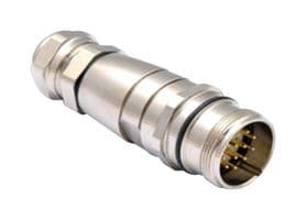 PXMBNI23FIM19ASC - BULGIN / PARTNER STOCK - PXMBNI23FIM19ASC - Sensor Connector, Buccaneer Series, M23, Male, 19 Positions, Solder Pin, Straight Cable Mount