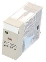 G2R-2-SN DC24(S) - OMRON INDUSTRIAL AUTOMATION - G2R-2-SN DC24(S) - General Purpose Relay, G2RS Series, Power, Non Latching, DPDT, 24 VDC, 5 A