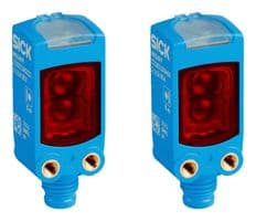 WSE4FP-21311100ZZZ - SICK - WSE4FP-21311100ZZZ - Photoelectric Sensor, 10m, NPN/PNP/Push Pull, Through Beam, 10-30VDC, 3 Pin M8 Connector, W4 Series