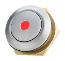 57-112R - ITW SWITCHES - 57-112R - Vandal Resistant Switch, 57 Series, 16.1 mm, SPST-NO-DB, Momentary, Round, Natural