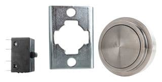 76-9511/4044 - ITW SWITCHES - 76-9511/4044 - Vandal Resistant Switch, 76-95 Series, 22.3 mm, DPDT-DB, Momentary, Flush, Natural