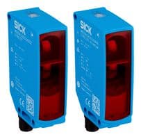 WSE26I-24162100A00 - SICK - WSE26I-24162100A00 - Photoelectric Sensor, 60m, NPN/PNP/Push Pull, Through Beam, 4 Pin M12 Connector, W26 Series