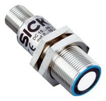 UM18-211126111 - SICK - UM18-211126111 - Ultrasonic Proximity Sensor, 250 mm, 320 kHz, -25 °C to 70 °C, UM18 Series