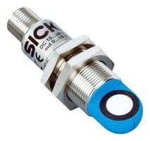 UM18-211126112 - SICK - UM18-211126112 - Ultrasonic Proximity Sensor, 250 mm, 320 kHz, -25 °C to 70 °C, UM18 Series