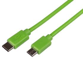 MEFUSBG30CV1 - BBC MICRO:BIT - MEFUSBG30CV1 - USB Cable, Type C Plug to Micro USB Plug, 300 mm, 11.8 ", USB 2.0, Green