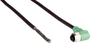 DOL-1205-W05MAC - SICK - DOL-1205-W05MAC - Sensor Cable, Black, 90° M12 Receptacle, Free End, 5 Positions, 5 m, 16.4 ft