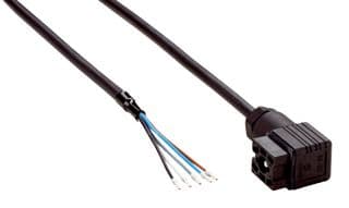 DOL-1306-W02M - SICK - DOL-1306-W02M - Sensor Cable, 90° Receptacle, Free End, 6 Positions, 2 m, 6.6 ft