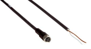 T4000-DNA05C - SICK - T4000-DNA05C - Sensor Cable, M8 Receptacle, Free End, 3 Positions, 5 m, 16.4 ft