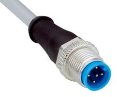 YM2A15-200VB5XLEAX - SICK - YM2A15-200VB5XLEAX - Sensor Cable, A Coded, Grey, M12 Plug, Free End, 5 Positions, 20 m, 65.6 ft