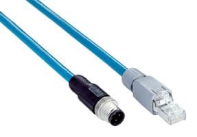 YM2D24-020EB2MRJA4 - SICK - YM2D24-020EB2MRJA4 - Sensor Cable, 4Pos/8Pos, D Coded, M12 Plug, RJ45 Plug, 2 m, 6.6 ft