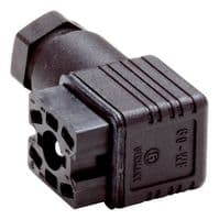 DOS-1406-W - SICK - DOS-1406-W - Circular DIN Valve Connector, Right Angle, 250V AC, 6 A