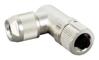 DOS-1205-WQ - SICK - DOS-1205-WQ - Sensor Connector, M12, Female, 5 Positions, Spring Cage Socket, Right Angle Cable Mount