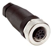 DOS-1208-G - SICK - DOS-1208-G - Sensor Connector, M12, Female, 8 Positions, Screw Socket, Straight Cable Mount