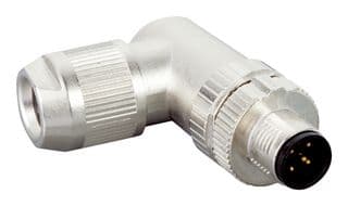 STE-1204-WE - SICK - STE-1204-WE - Sensor Connector, M12, Male, 4 Positions, IDC / IDT Pin, Right Angle Cable Mount