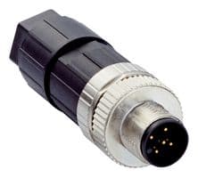 STE-1205-GFE - SICK - STE-1205-GFE - Sensor Connector, M12, Male, 5 Positions, Spring Cage Pin, Straight Cable Mount