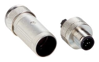 STE-1205-GQ - SICK - STE-1205-GQ - Sensor Connector, M12, Male, 5 Positions, Screw Pin, Straight Cable Mount