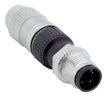YM12U13-2550K4051A - SICK - YM12U13-2550K4051A - Sensor Connector, M12, Male, 3 Positions, IDC / IDT Pin, Straight Cable Mount